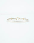 TIFFANY & CO. SV925 K18YG Knot Bangle