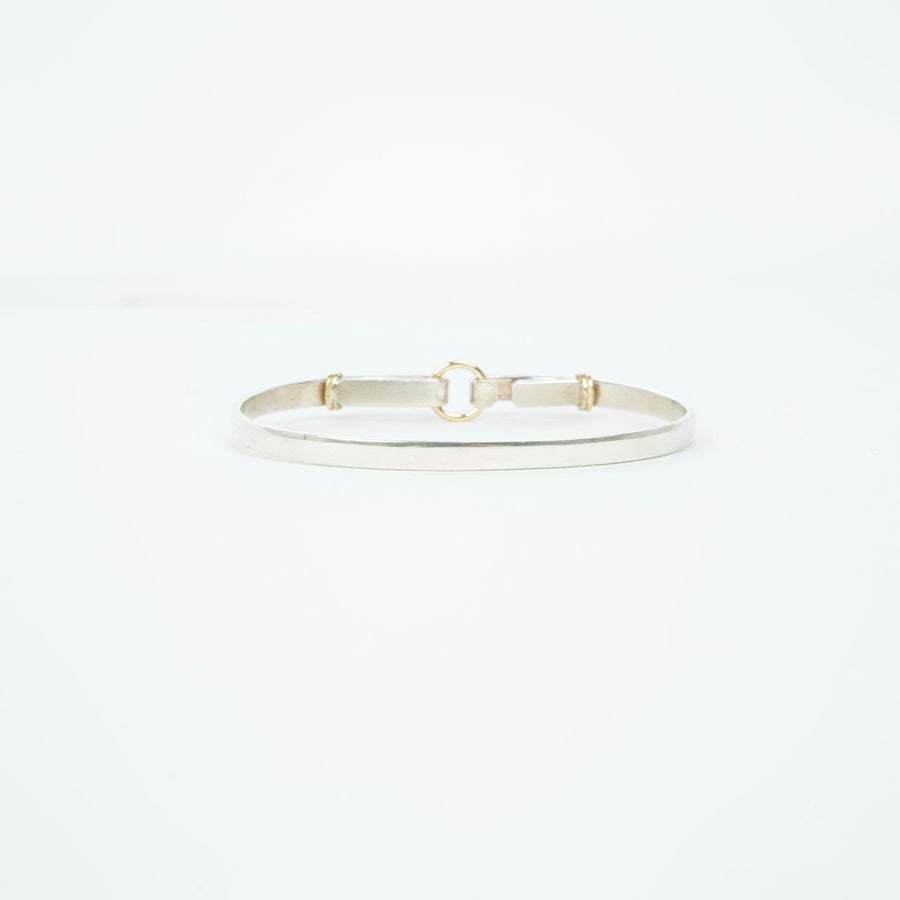 TIFFANY & CO. SV925 K18YG Knot Bangle