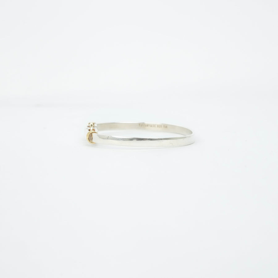 TIFFANY & CO. SV925 K18YG Knot Bangle