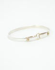 TIFFANY & CO. SV925 K18YG Knot Bangle