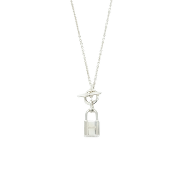 HERMES SV925 Amulet Cadenas Necklace