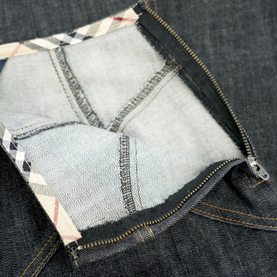 BURBERRY Denim Skirt