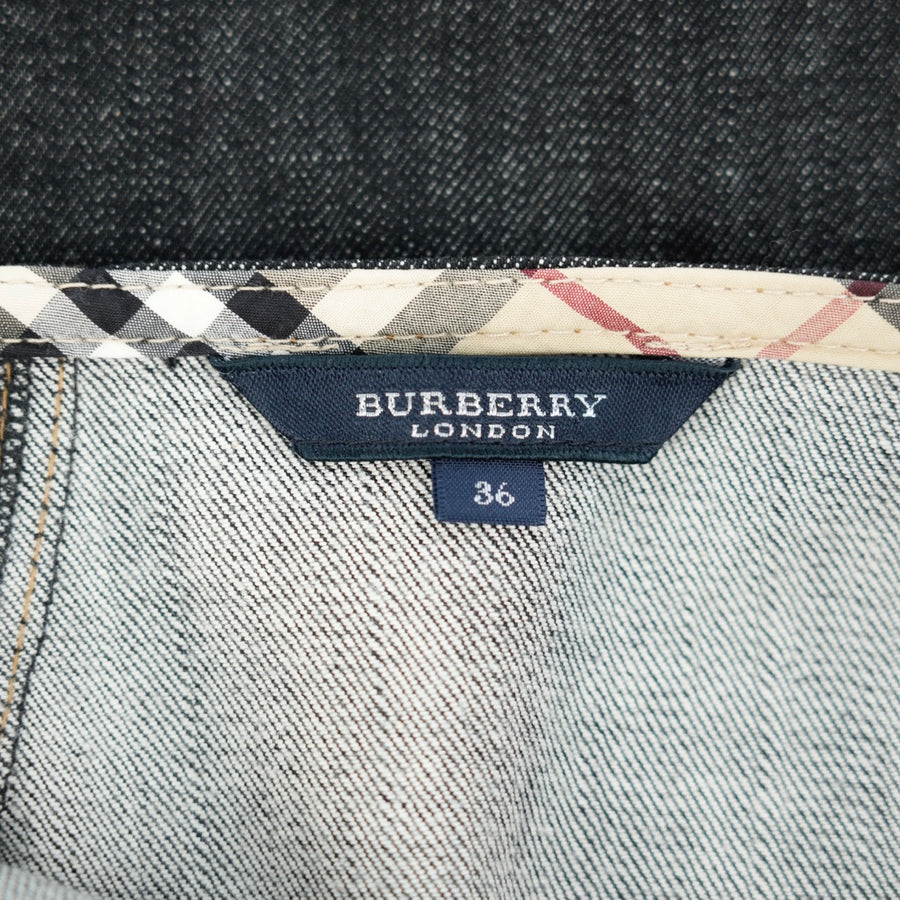 BURBERRY Denim Skirt