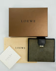 LOEWE Anagram Suede Bi-fold Wallet