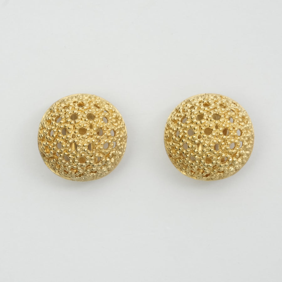 CHRISTIAN DIOR Round Earring