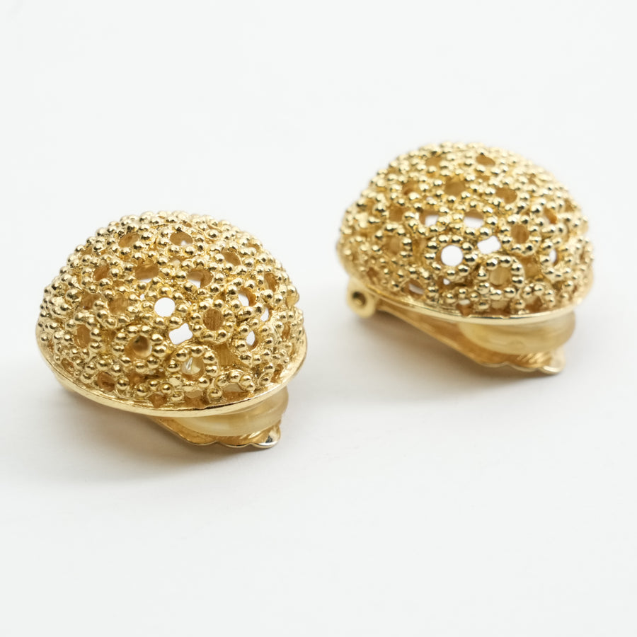 CHRISTIAN DIOR Round Earring