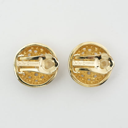 CHRISTIAN DIOR Round Earring