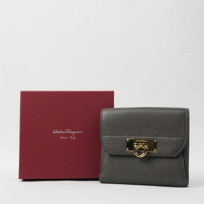 SALVATORE FERRAGAMO Gancini Tri-Fold Wallet