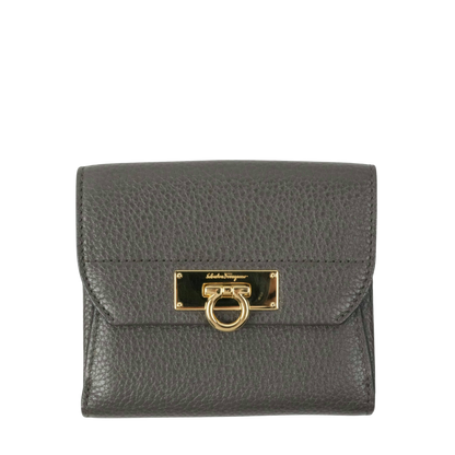 SALVATORE FERRAGAMO Gancini Tri-Fold Wallet