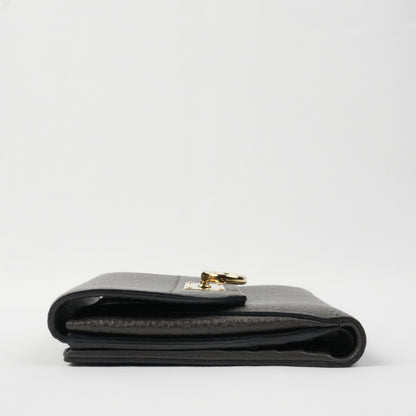 SALVATORE FERRAGAMO Gancini Tri-Fold Wallet