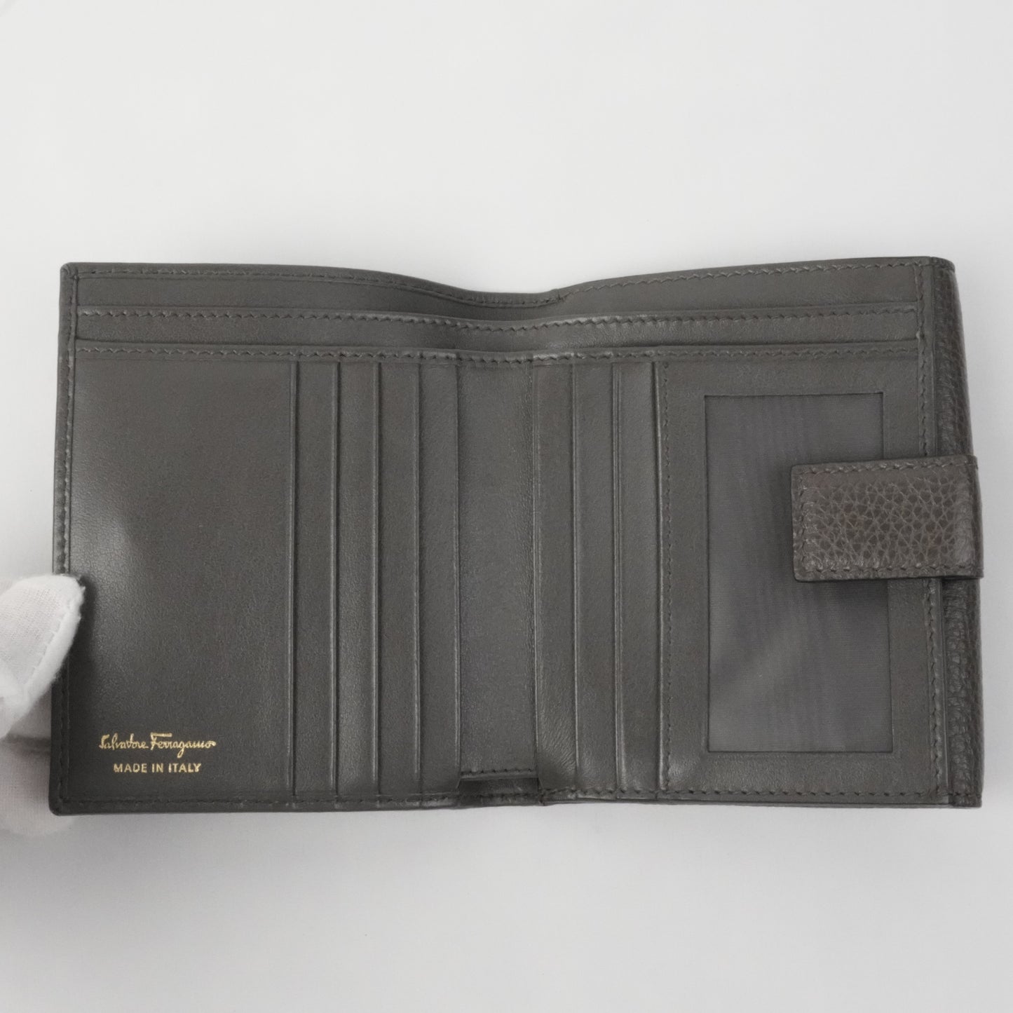 SALVATORE FERRAGAMO Gancini Tri-Fold Wallet