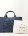 PRADA Canapa Tote Bag