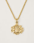 CHRISTIAN DIOR Emblem Necklace