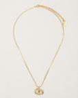 CHRISTIAN DIOR CD Logo Necklace