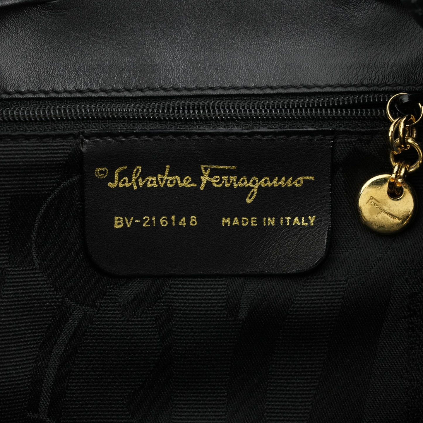 SALVATORE FERRAGAMO Gancini Leather Backpack