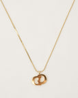 CHRISTIAN DIOR CD Logo Necklace