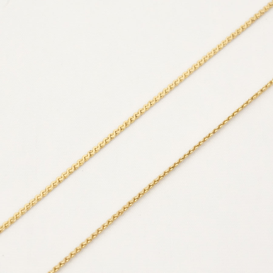 CHRISTIAN DIOR CD Logo Necklace