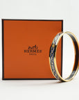 HERMES Cloisonné Enamel PM Bangle