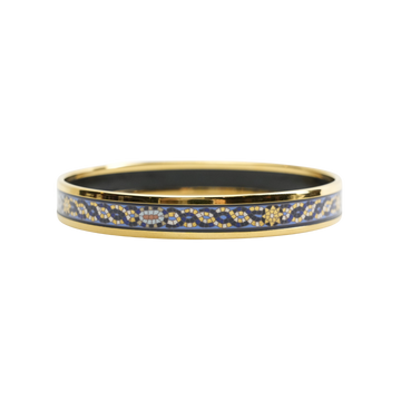 HERMES Cloisonné Enamel PM Bangle