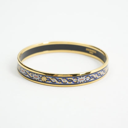 HERMES Cloisonné Enamel PM Bangle