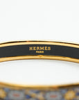 HERMES Cloisonné Enamel PM Bangle