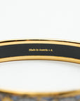 HERMES Cloisonné Enamel PM Bangle