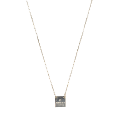 GUCCI Plate Necklace