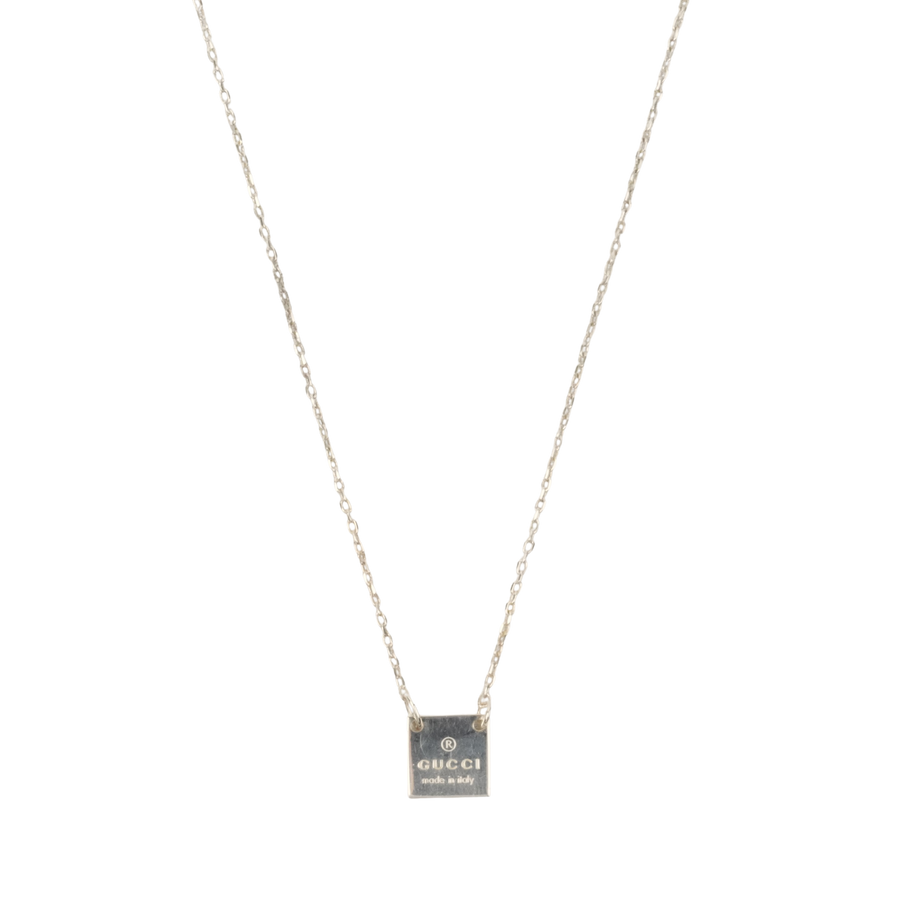 GUCCI Plate Necklace