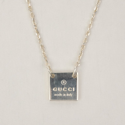 GUCCI Plate Necklace