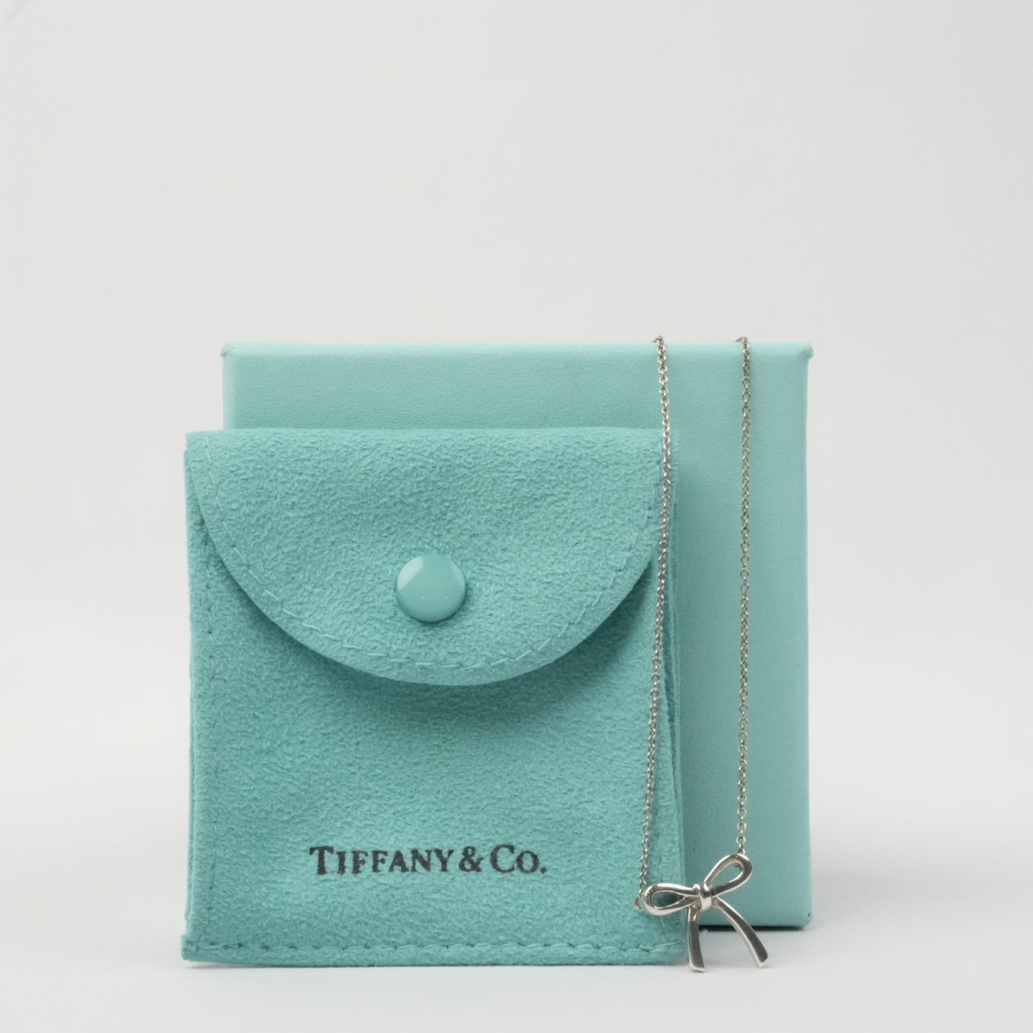 TIFFANY & CO. SV925 Ribbon Necklace