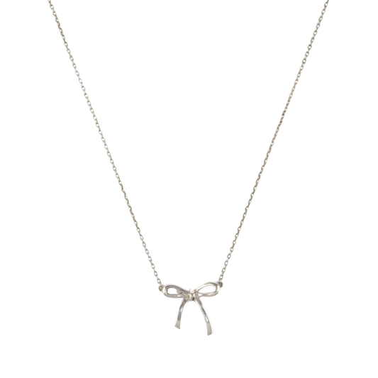 TIFFANY & CO. SV925 Ribbon Necklace