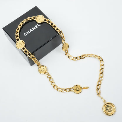 CHANEL Medallion Chain Belt