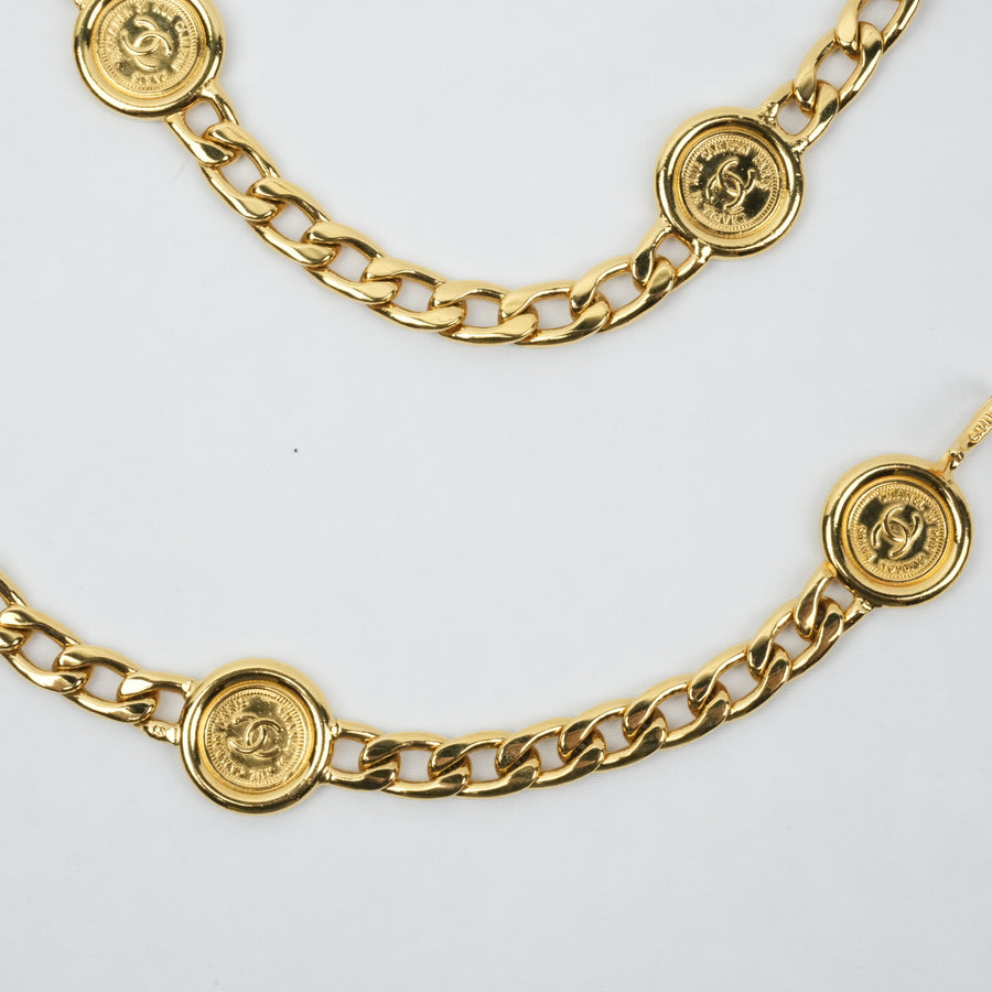 CHANEL Medallion Chain Belt