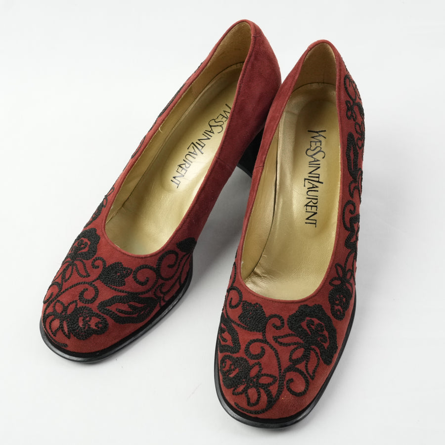 YVES SAINT LAURENT Red Pumps Shoes