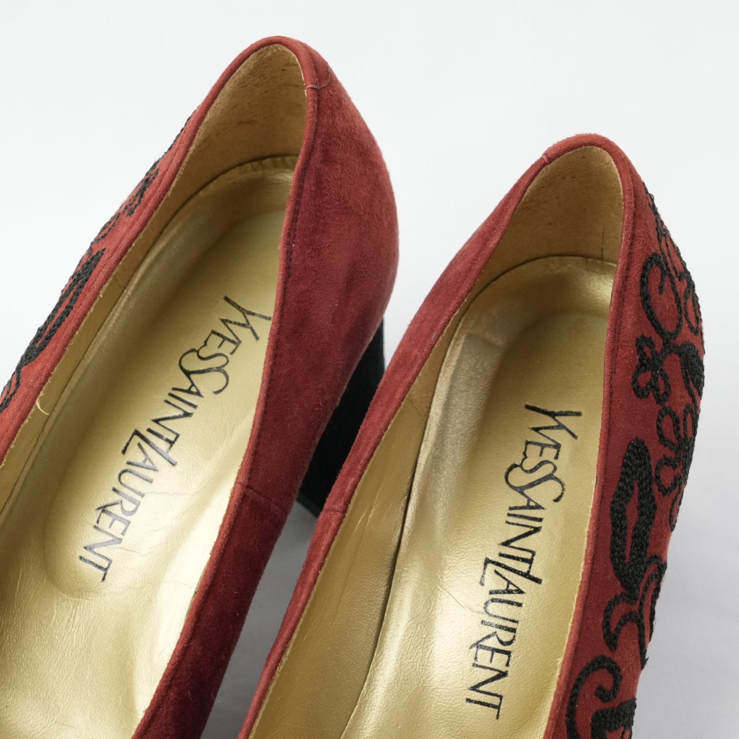 YVES SAINT LAURENT Red Pumps Shoes