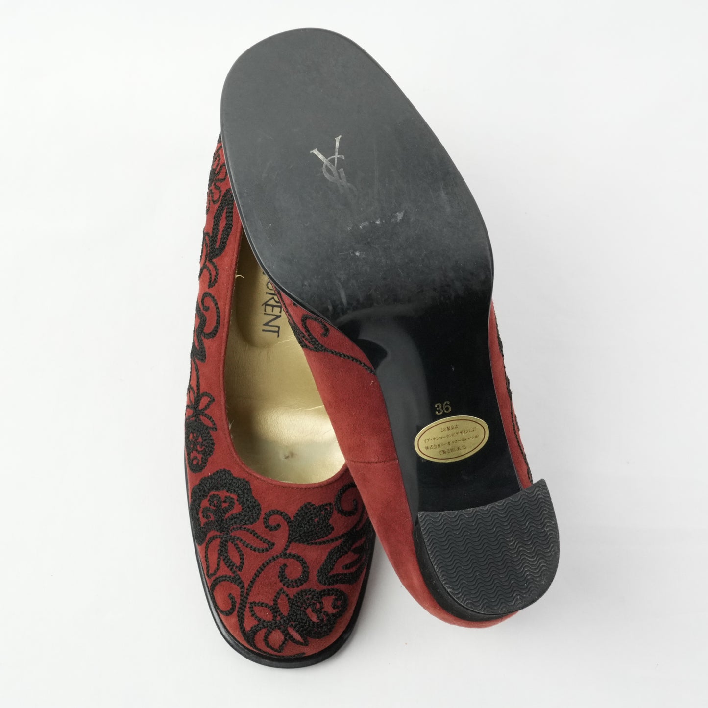 YVES SAINT LAURENT Red Pumps Shoes