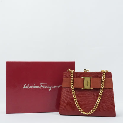 SALVATORE FERRAGAMO Vara Shoulder Bag