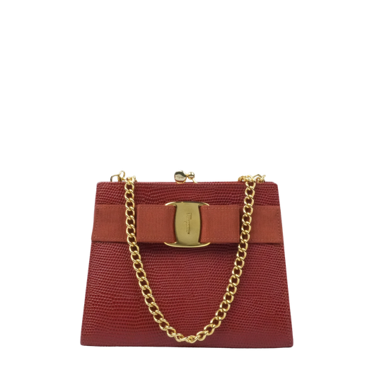 SALVATORE FERRAGAMO Vara Shoulder Bag