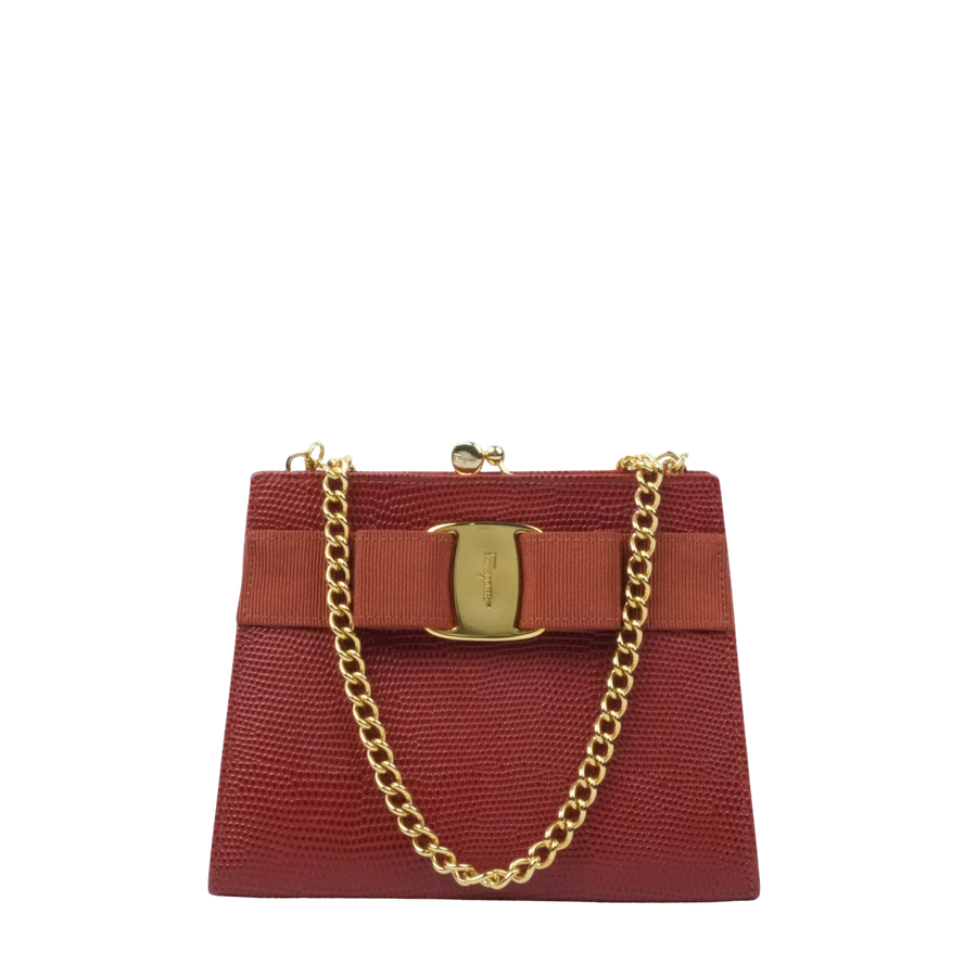 SALVATORE FERRAGAMO Vara Shoulder Bag