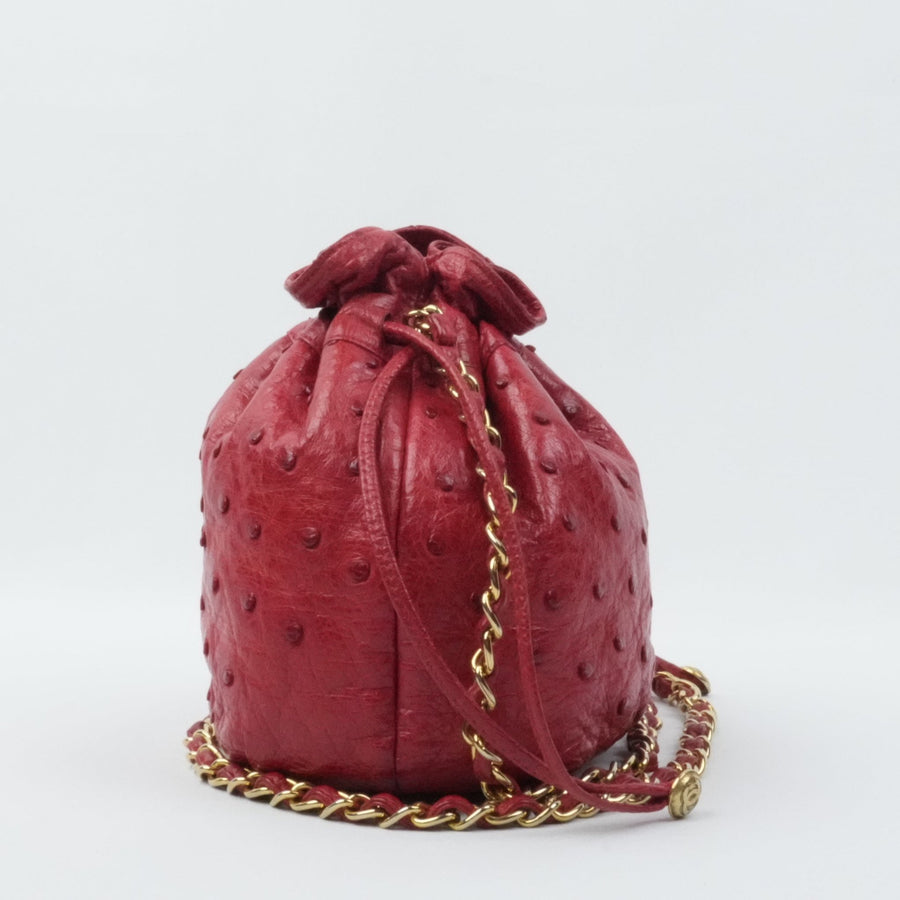 CHANEL 1986-1988 Bucket Shoulder Bag