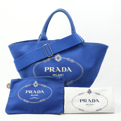 PRADA Canapa Tote Bag/Handbag