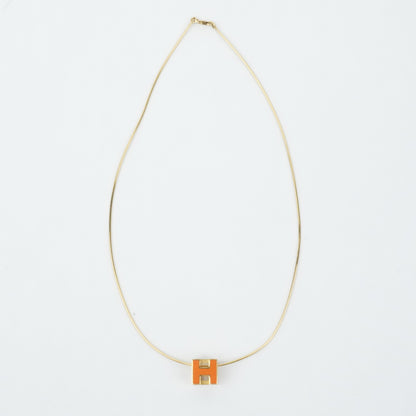 HERMES H Cube Necklace