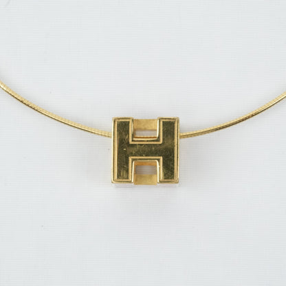 HERMES H Cube Necklace