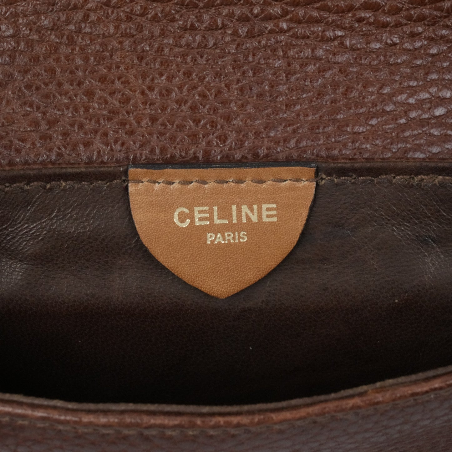 CELINE Triomphe Canvas Shoulder Bag