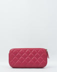 CHANEL Matelassé Chain Wallet/Mini Shoulder Bag 2Way