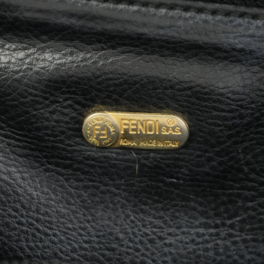 FENDI Pebbled Pattern Handbag