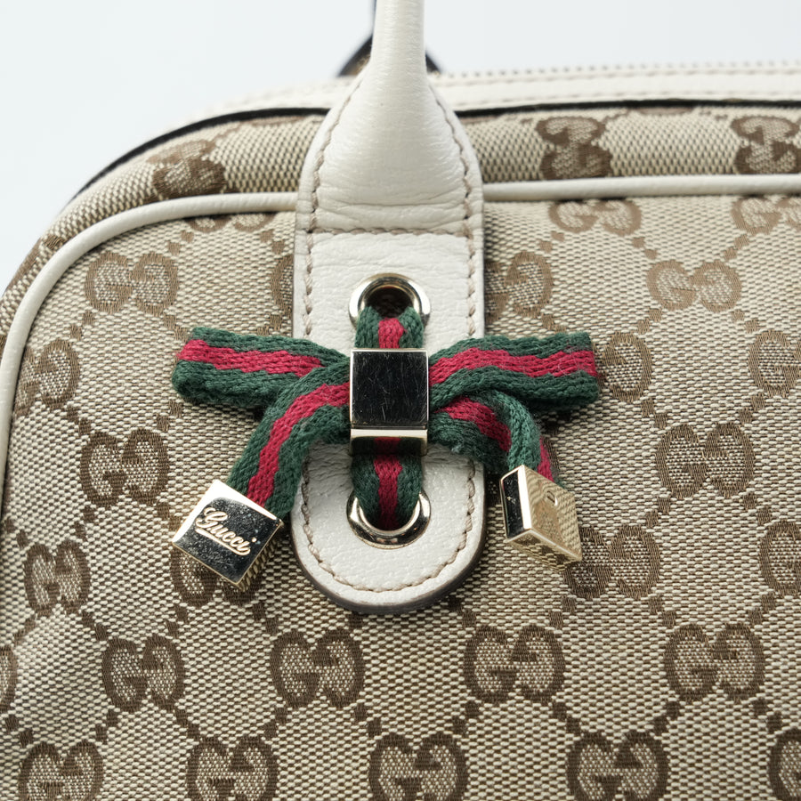 GUCCI Ribbon Tote Bag