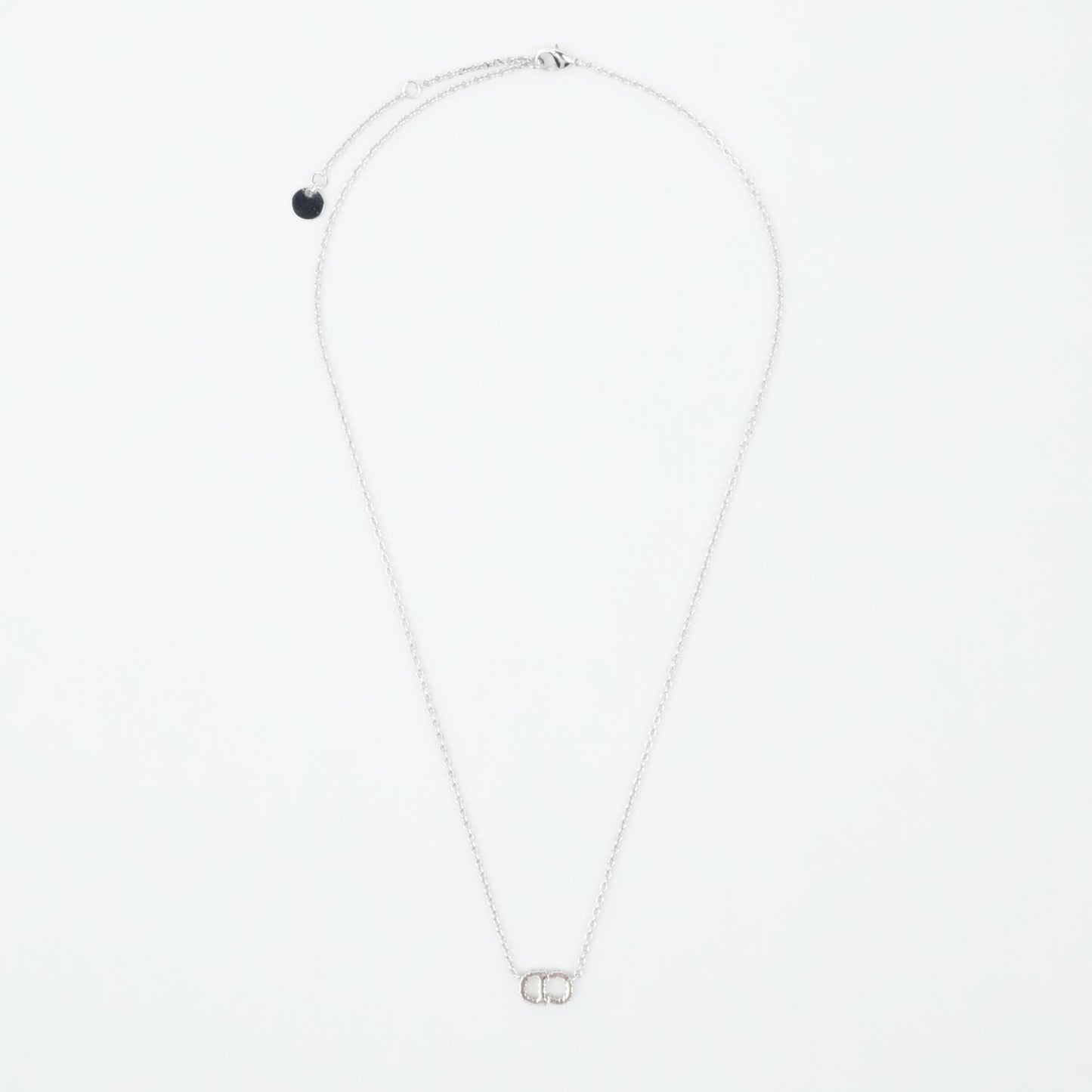 CHRISTIAN DIOR CD Logo Necklace