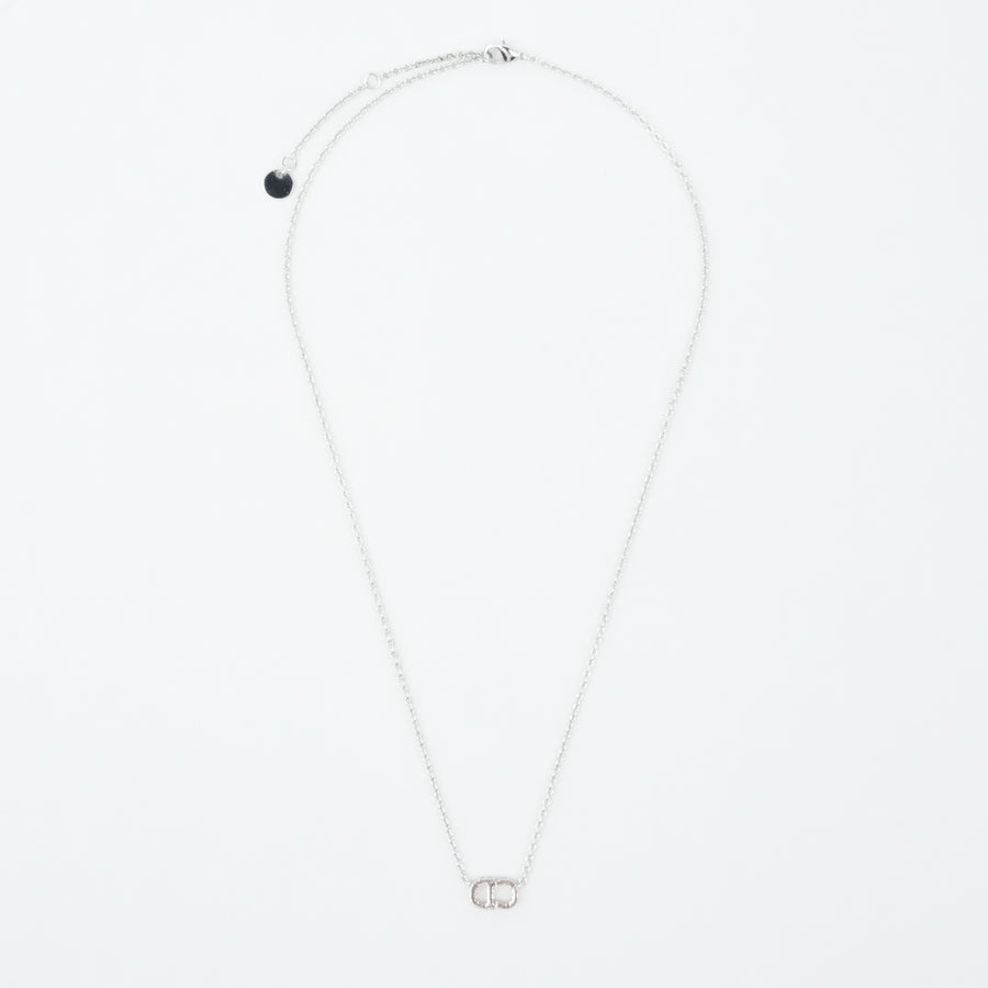 CHRISTIAN DIOR CD Logo Necklace