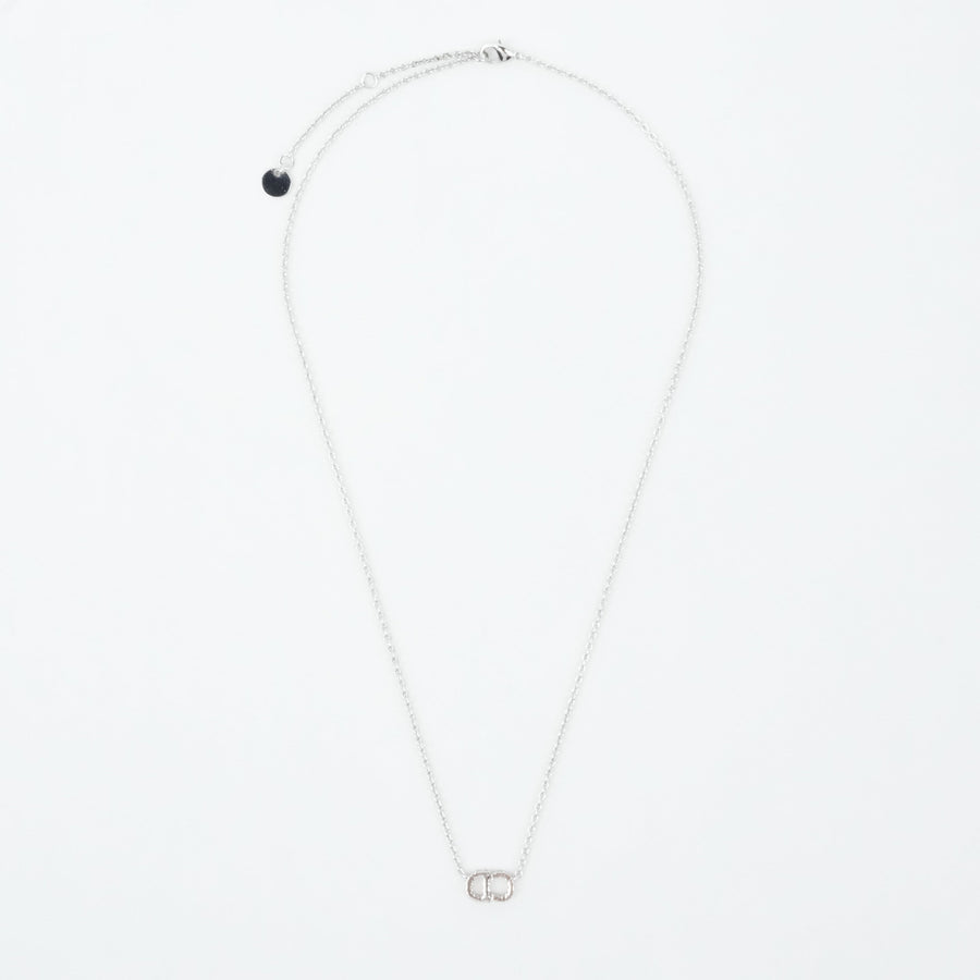 CHRISTIAN DIOR CD Logo Necklace